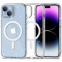 Tech-Protect FlexAir Hybrid MagSafe Hülle für Apple iPhone 15, Glitter Clear