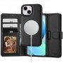 Tech-Protect Wallet MagSafe Hülle für Apple iPhone 13, Schwarz