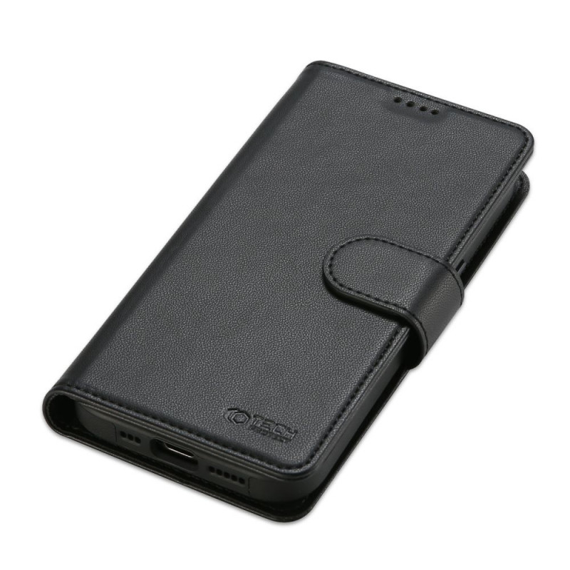 Tech-Protect Wallet MagSafe Hülle für Apple iPhone 13, Schwarz