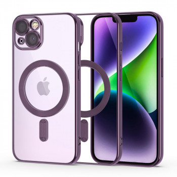 Tech-Protect MagShine MagSafe Hülle für Apple iPhone 14, Violett