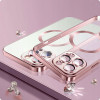 Tech-Protect MagShine MagSafe Hülle für Apple iPhone 12, Schwarz