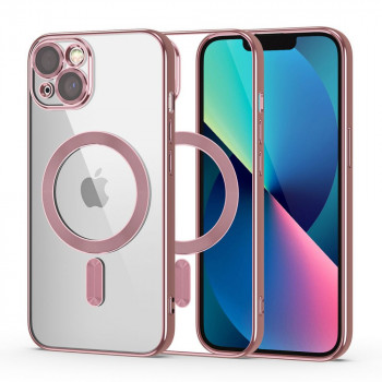 Tech-Protect MagShine MagSafe Hülle für Apple iPhone 13, Rose Gold