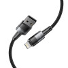 Tech-Protect UltraBoost USB-A/Lightning Kabel 12W 2,4A 100 cm, grau