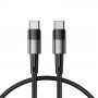 Tech-Protect UltraBoost USB-C/USB-C Kabel PD 60W 3A 25 cm, Grau