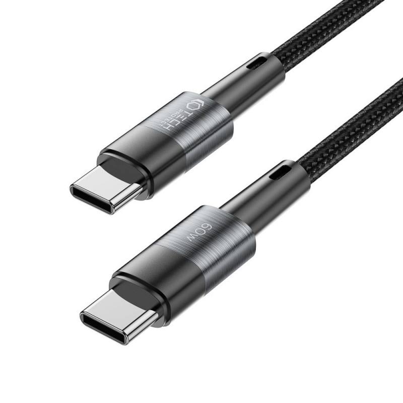 Tech-Protect UltraBoost USB-C/USB-C Kabel PD 60W 3A 25 cm, Grau