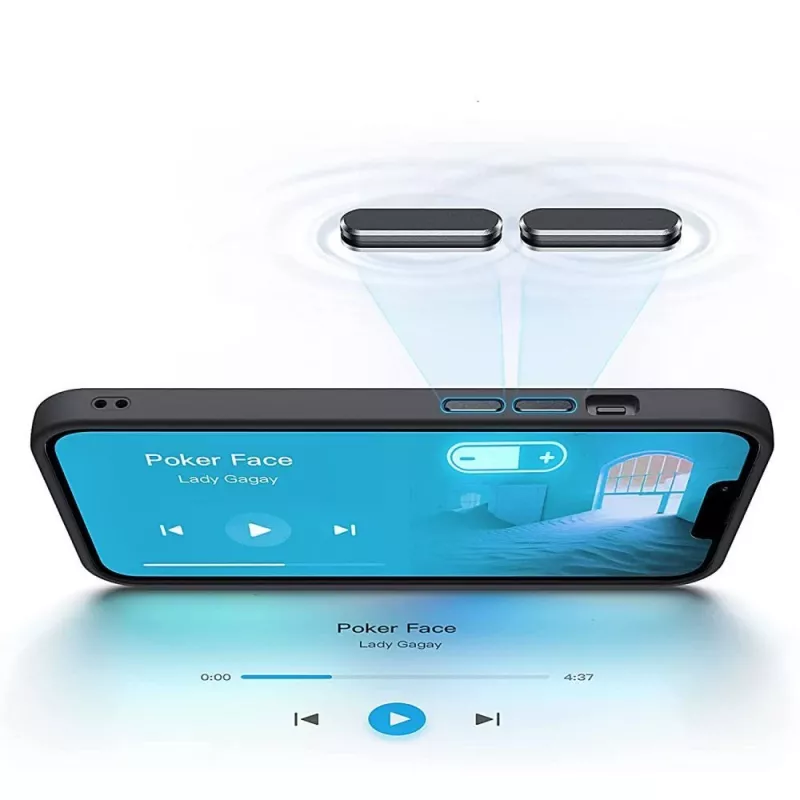 Tech-Protect MagMat MagSafe Hülle für Apple iPhone SE 2022/SE 2020/8/7, Mattschwarz