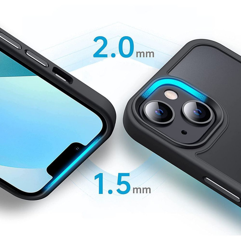 Tech-Protect MagMat MagSafe Hülle für Apple iPhone 12 Pro Max, Mattschwarz
