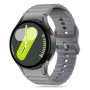 Tech-Protect Silikon-Sportarmband für Samsung Galaxy Watch 4/5/5 Pro/6/7/FE, Crayon Grey
