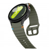 Tech-Protect Silikon-Sportarmband THP3054 für Samsung Galaxy Watch 4/5/5 Pro/6/7/FE, Army Green