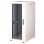 ROLINE 19-Zoll Basic 26U Netzwerkschrank, 600x800 mm, Glastür, grau (26.21.0036)