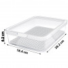Rotho CAUMA Kühlschrank-Organizer-Set (3 Stk.)