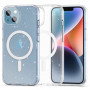 Tech-Protect Flexair Hybrid MagSafe Hülle für Apple iPhone 13 / 14, Glitter