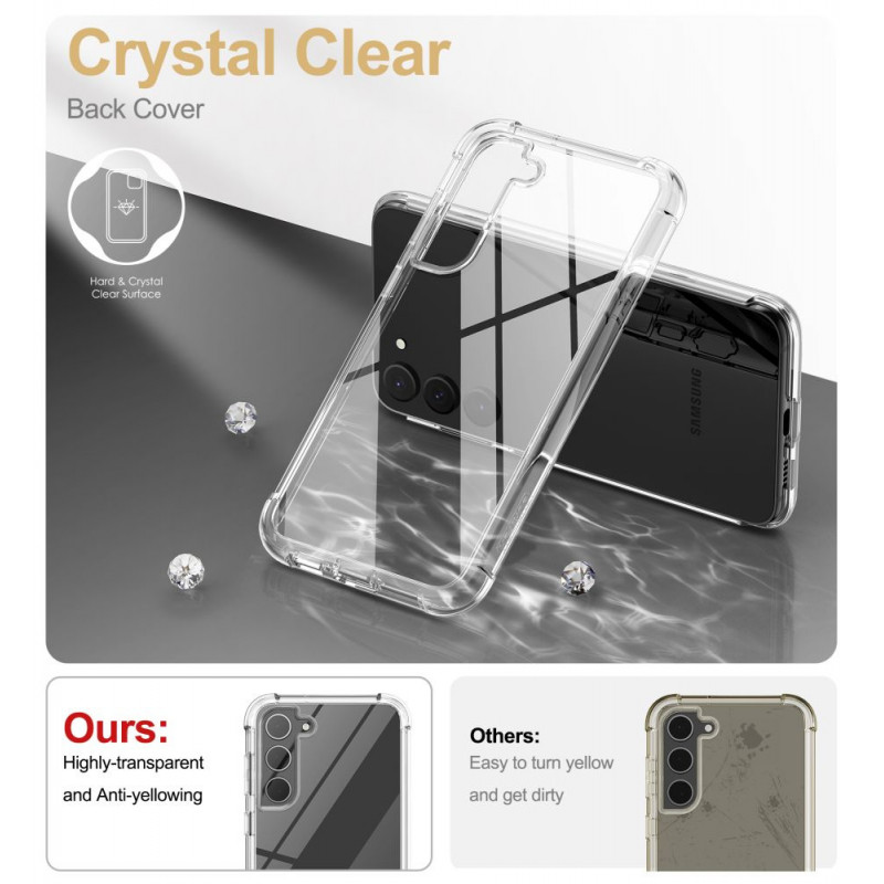 Tech-Protect Kevlar Samsung Galaxy S23+ Hülle, Clear
