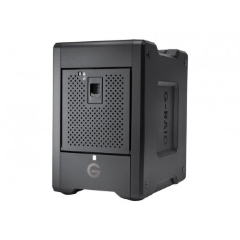 SanDisk Professional G-RAID SHUTTLE 4 Festplatten-Array, 24 TB, 4 Einschübe, HDD 6 TB x 4, Thunderbolt 3, USB 3.2 Gen 2
