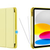 Tech-Protect SC Pen Apple iPad 10.9 (2022) / iPad 11 (2025) Hülle, Gelb