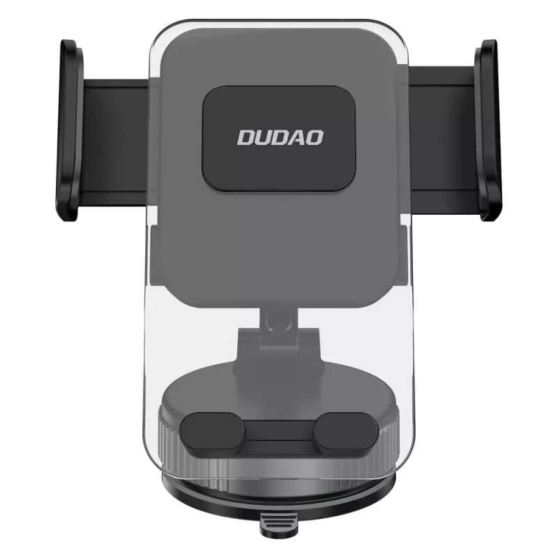 Dudao F24PLUS Handyhalterung fürs Auto mit Saugnapf für das Armaturenbrett, Schwarz