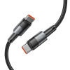 Tech-Protect Ultraboost USB-C PD Kabel, 100W, 5A, 25 cm, Grau