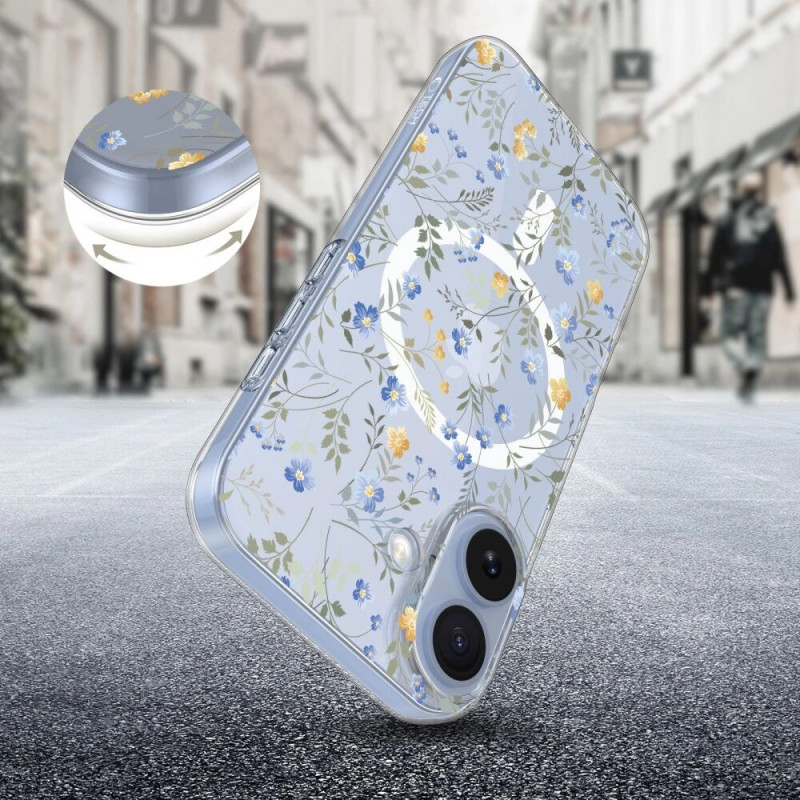 Tech-Protect FlexAir MagSafe Hülle für Apple iPhone 17, Spring Flowers