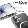 Tech-Protect Flexair Hybrid CC MagSafe Hülle für Apple iPhone 17, transparent