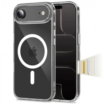 Tech-Protect Flexair Hybrid CC MagSafe Hülle für Apple iPhone Air, transparent