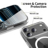 Tech-Protect Flexair Hybrid CC MagSafe Hülle für Apple iPhone 17 Pro, transparent