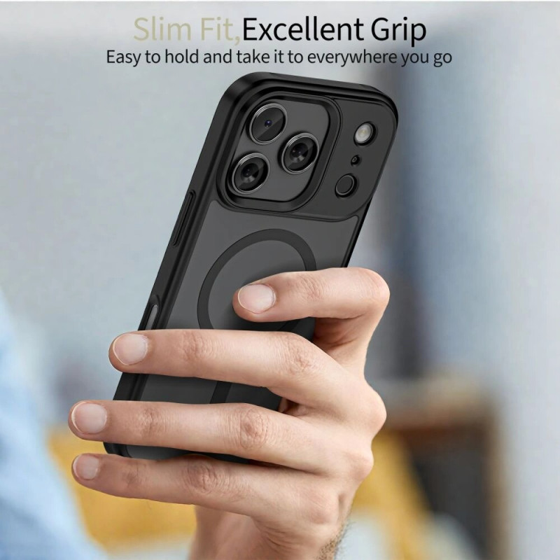 Tech-Protect Magmat MagSafe Hülle für Apple iPhone 17 Pro, mattes Schwarz