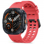 Tech-Protect Silikon-Air-Armband für Samsung Galaxy Watch Ultra 1 / 2 (2024-2026) 47 mm, Crimson Red