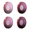 PGYTECH P-32C-012 ND-Filterset (ND8, ND16, ND32, ND64) für DJI Osmo Action 3