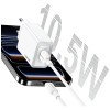 USAMS CC326 T69 USB-A-Wandladegerät, 10,5 W, 2,1 A, Weiß