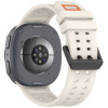 Tech-Protect Silikon-Air-Armband für Samsung Galaxy Watch 8 / 9 / Classic 40 / 44 / 46 mm, Starlight