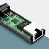 Ugreen CM199 USB-C-auf-RJ45-Gigabit-Ethernet-Netzwerkadapter, 1000 Mbps, grau