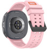 Tech-Protect Silikon-Air-Armband für Samsung Galaxy Watch 8 / 9 / Classic 40 / 44 / 46 mm, Powder Pink