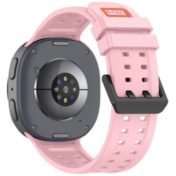 Tech-Protect Silikon-Air-Armband für Samsung Galaxy Watch 8 / 9 / Classic 40 / 44 / 46 mm, Powder Pink