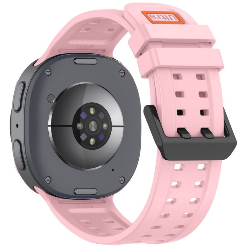 Tech-Protect Silikon-Air-Armband für Samsung Galaxy Watch 8 / 9 / Classic 40 / 44 / 46 mm, Powder Pink