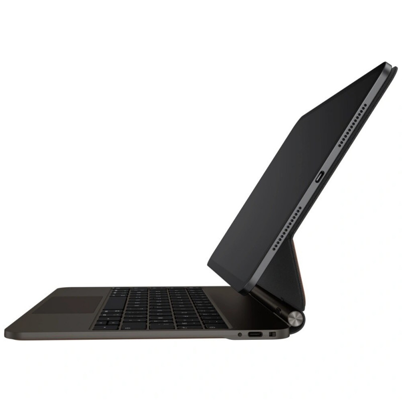 UNIQ Venno Pro Magnetic Smart Hülle mit Tastatur für Apple iPad Air 11 2024/2025, iPad Air 10.9 2022/2020, iPad Pro 11 2022/2021, caramel