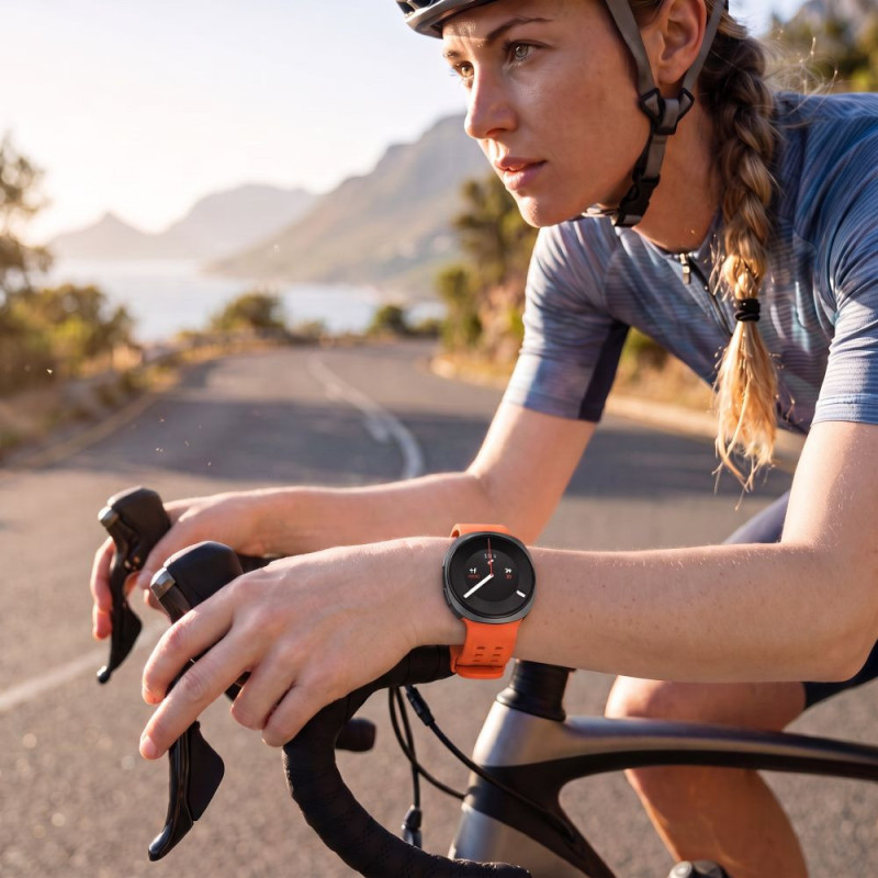 Tech-Protect Silikon-Air-Armband für Samsung Galaxy Watch 8 / 9 / Classic 40 / 44 / 46 mm, Tangerine Orange