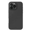 UNIQ Lino Hue Hülle für Apple iPhone 16 Pro, Magclick Charging, charcoal grey