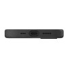 UNIQ Lino Hue Hülle für Apple iPhone 16 Pro, Magclick Charging, charcoal grey