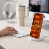 Tech-Protect Magmat MagSafe CC Hülle für Apple iPhone 17 Pro Max / 18 Pro Max, Mattschwarz Cosmic Orange