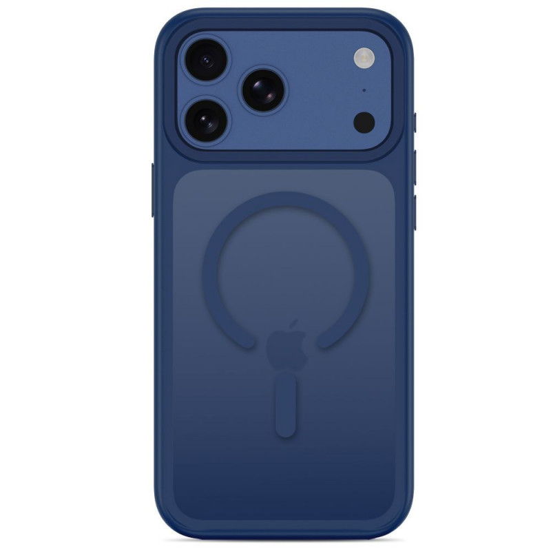 Tech-Protect Magmat MagSafe CC Hülle für Apple iPhone 17 Pro Max / 18 Pro Max, Mattschwarz Blau