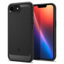 Spigen Rugged Armor Mag MagSafe Hülle für Apple iPhone 17e / 16e, Mattschwarz