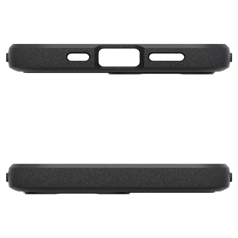 Spigen Rugged Armor Mag MagSafe Hülle für Apple iPhone 17e / 16e, Mattschwarz