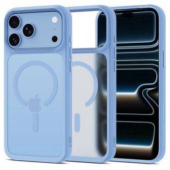 Tech-Protect Magmat MagSafe CC Hülle für Apple iPhone 17 Pro / 18 Pro, Matt Hellblau