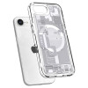 Spigen Ultra Hybrid Mag MagSafe Hülle für Apple iPhone 17e / 16e, Zero One, Weiß
