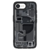 Spigen Ultra Hybrid Mag MagSafe Hülle für Apple iPhone 17e / 16e, Zero One Black