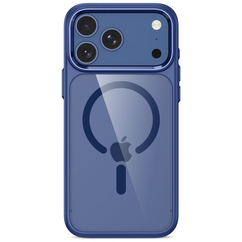 Tech-Protect Magmat MagSafe CC Hülle für Apple iPhone 17 Pro / 18 Pro, Deep Blue / clear