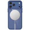Tech-Protect Magmat MagSafe CC Hülle für Apple iPhone 17 Pro / 18 Pro, Deep Blue / clear