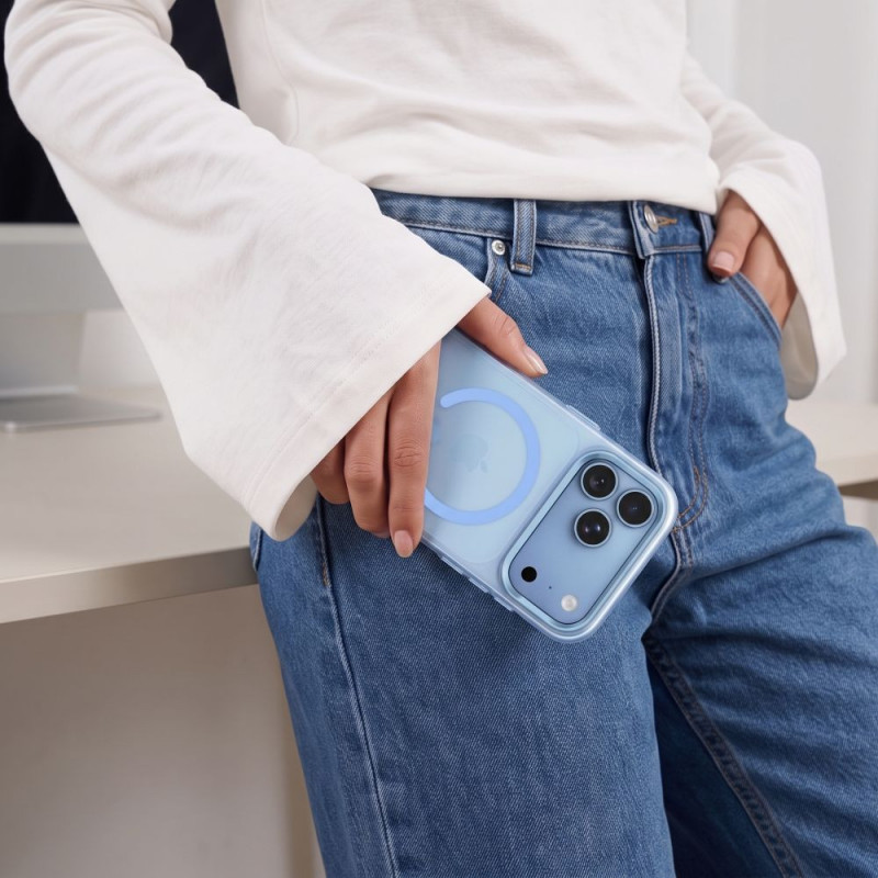 Tech-Protect MagZero MagSafe Hülle für Apple iPhone 17 Pro Max / 18 Pro Max, Mattes Hellblau