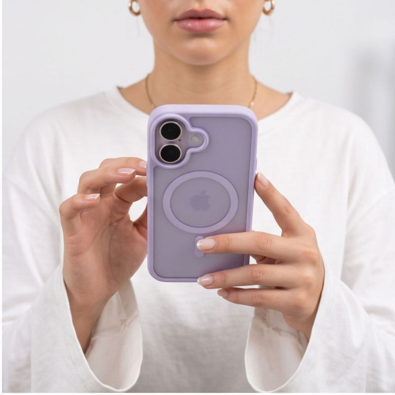 Tech-Protect BasicMag MagSafe Hülle für Apple iPhone 17, Matte Lavender