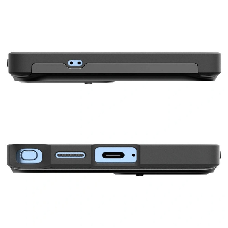 Spigen Optik Armor Hülle für Samsung Galaxy S25 Ultra, Schwarz